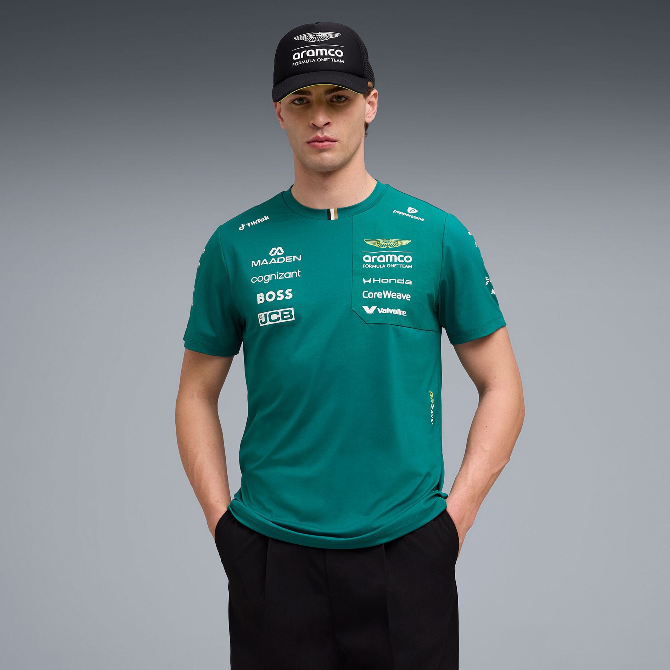 Aston Martin F1 2026 Team T-Shirt - Green Lux – CMC Motorsports®