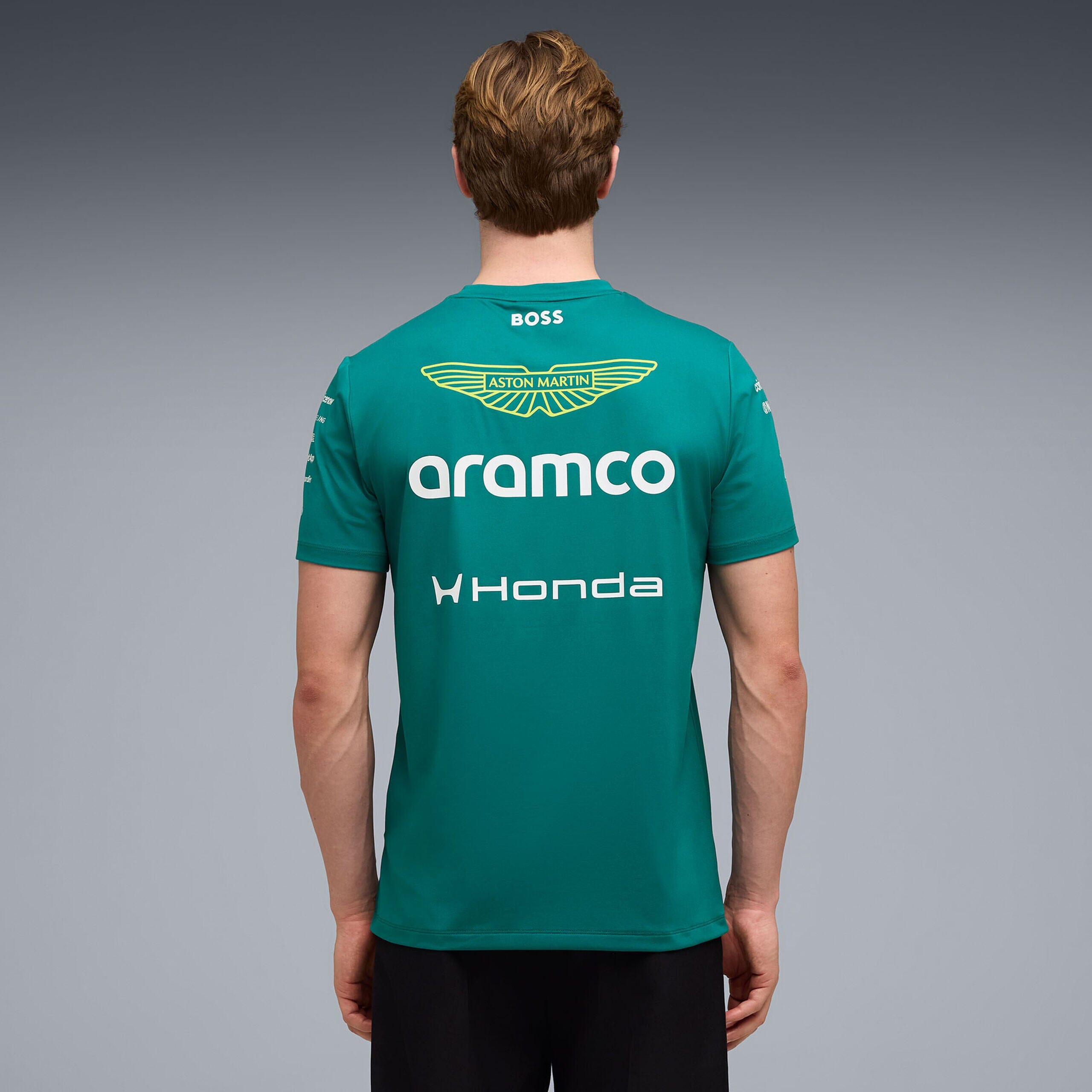 Aston Martin 2026 F1 チームTシャツ Lサイズ グッズ Aston Martin F1 2026 Team T-Shirt - Green Lux – CMC Motorsports®