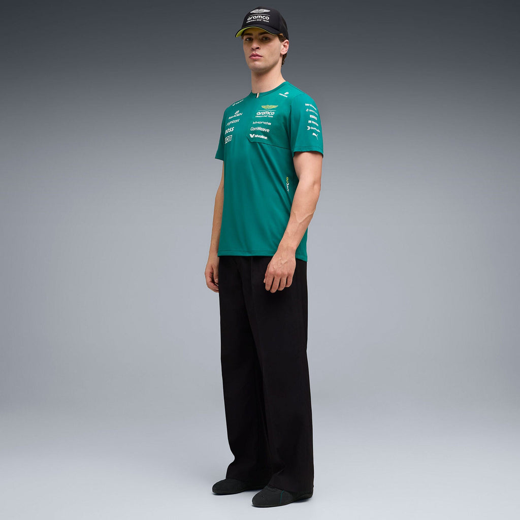 Aston Martin F1 2026 Team T-Shirt - Green Lux T-shirts Aston Martin F1 