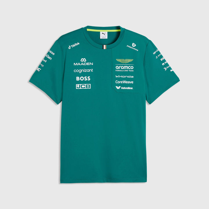 Aston Martin F1 2026 Team T-Shirt - Green Lux T-shirts Aston Martin F1 
