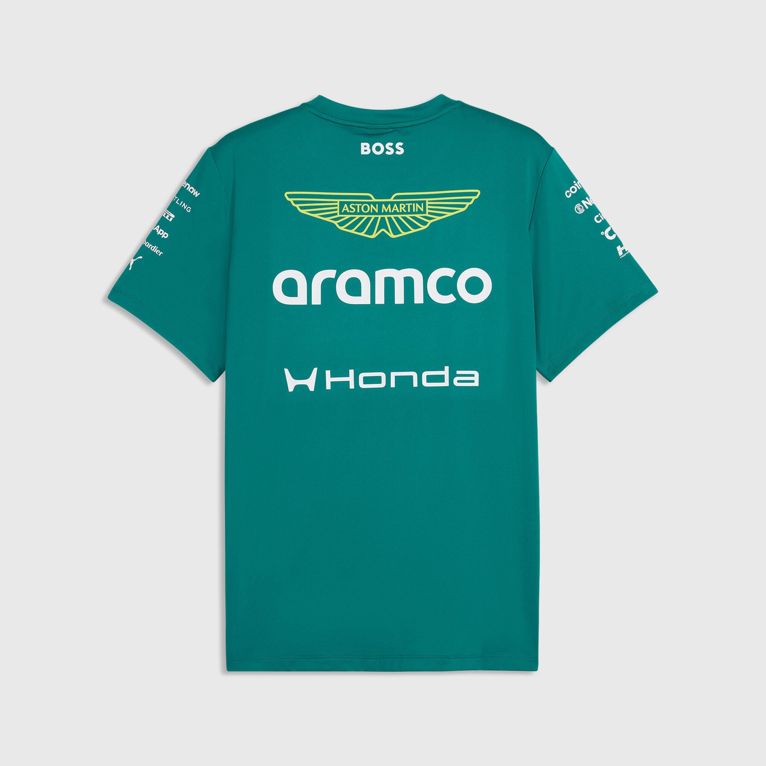 アストンマーティン・アラムコ・ホンダF1 2026 チームポロシャツ S Aston Martin F1 2026 Team T-Shirt - Green Lux – CMC Motorsports®