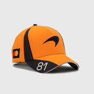McLaren Racing F1 2026 Kids Oscar Piastri Team Baseball Hat - Youth Papaya Hats McLaren 