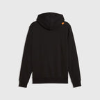 McLaren F1 Core Essentials Logo Hoodie - Puma Black/Papaya/Seafoam Hoodies McLaren 
