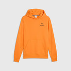 McLaren F1 Core Essentials Logo Hoodie - Puma Black/Papaya/Seafoam Hoodies McLaren XS Orange 