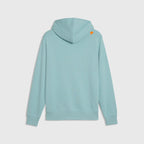 McLaren F1 Core Essentials Logo Hoodie - Puma Black/Papaya/Seafoam Hoodies McLaren 