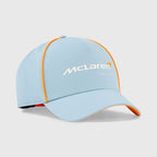 McLaren Racing F1 Fanwear Baseball Hat - Papaya/Seafoam/Puma Black Hats McLaren Blue 