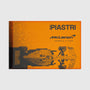 McLaren F1 Oscar Piastri Flag - Papaya/Black Flag McLaren 