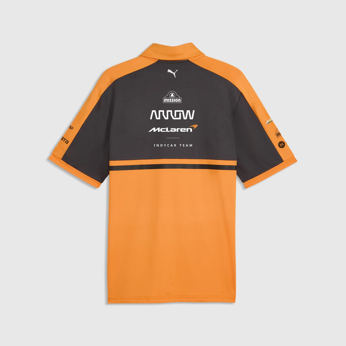Arrow McLaren Indy Car 2026 Team Polo Shirt - Papaya Polos McLaren Indy 