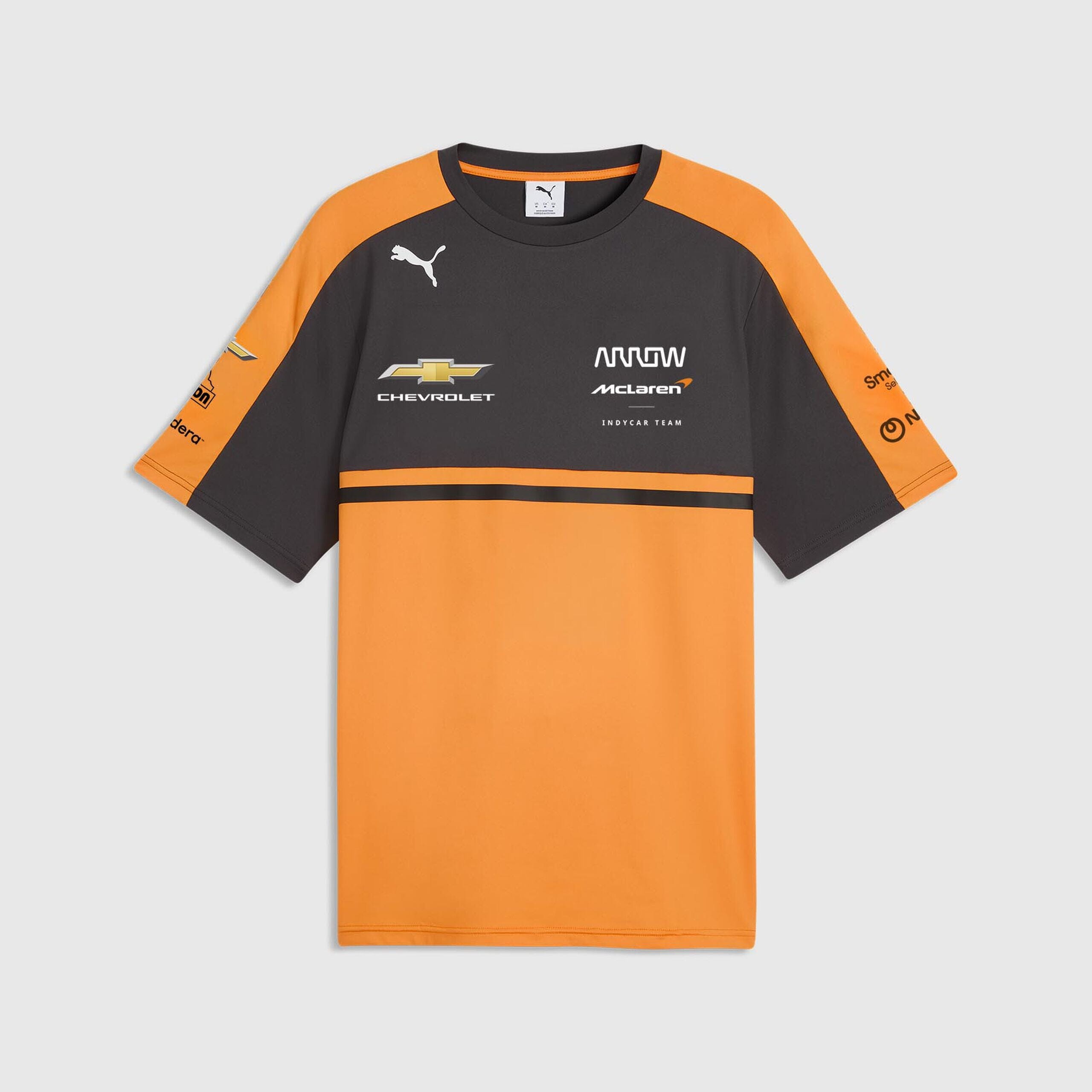 Arrow McLaren Indy Car 2026 Team T-Shirt - Papaya T-shirts McLaren Indy 