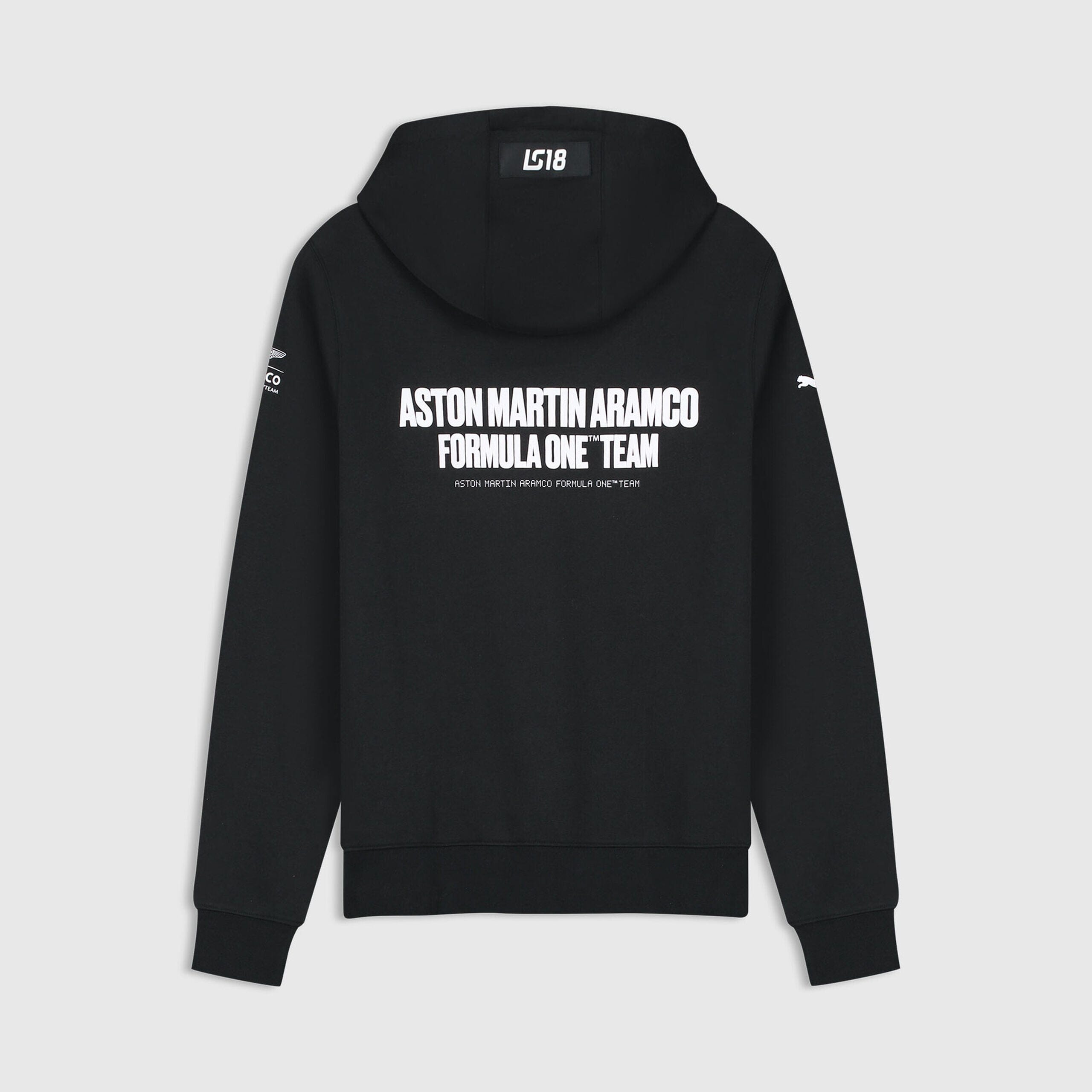 Aston Martin F1 Lance Stroll Hoodie - True Black Hoodies Aston Martin F1 