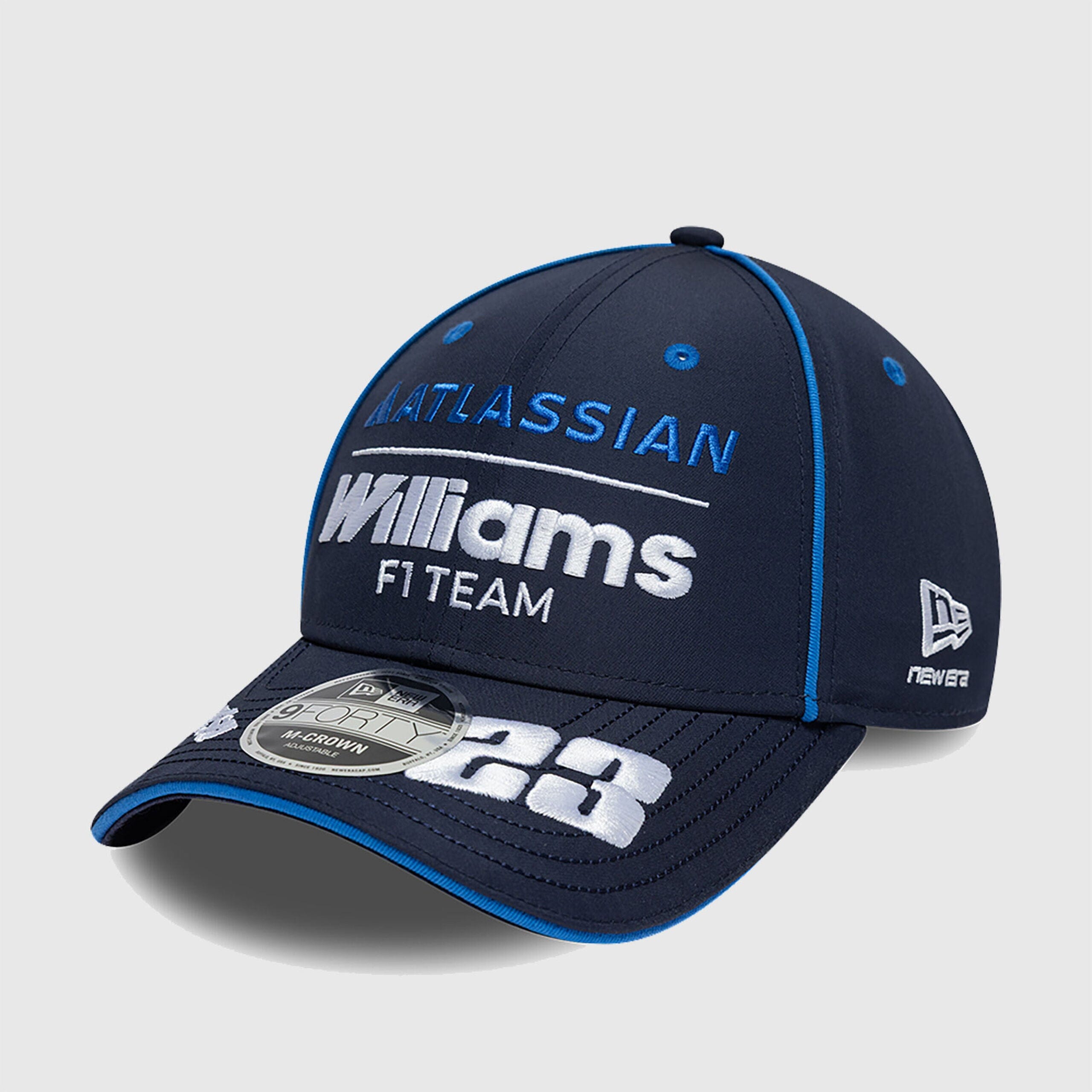 Williams Racing F1 2026 Alex Albon Team Hat - Navy Hats Williams Racing 