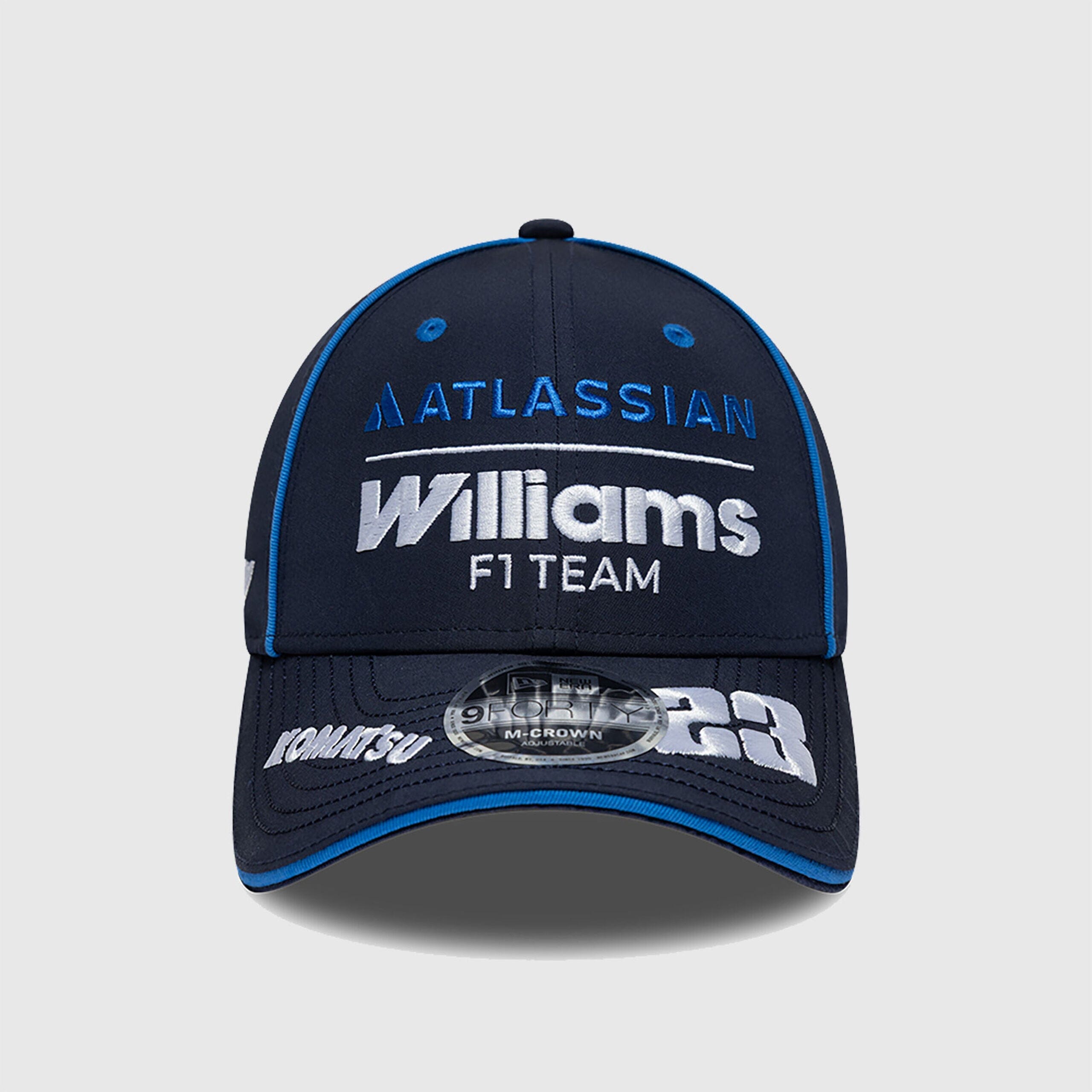 Williams Racing F1 2026 Alex Albon Team Hat - Navy Hats Williams Racing 