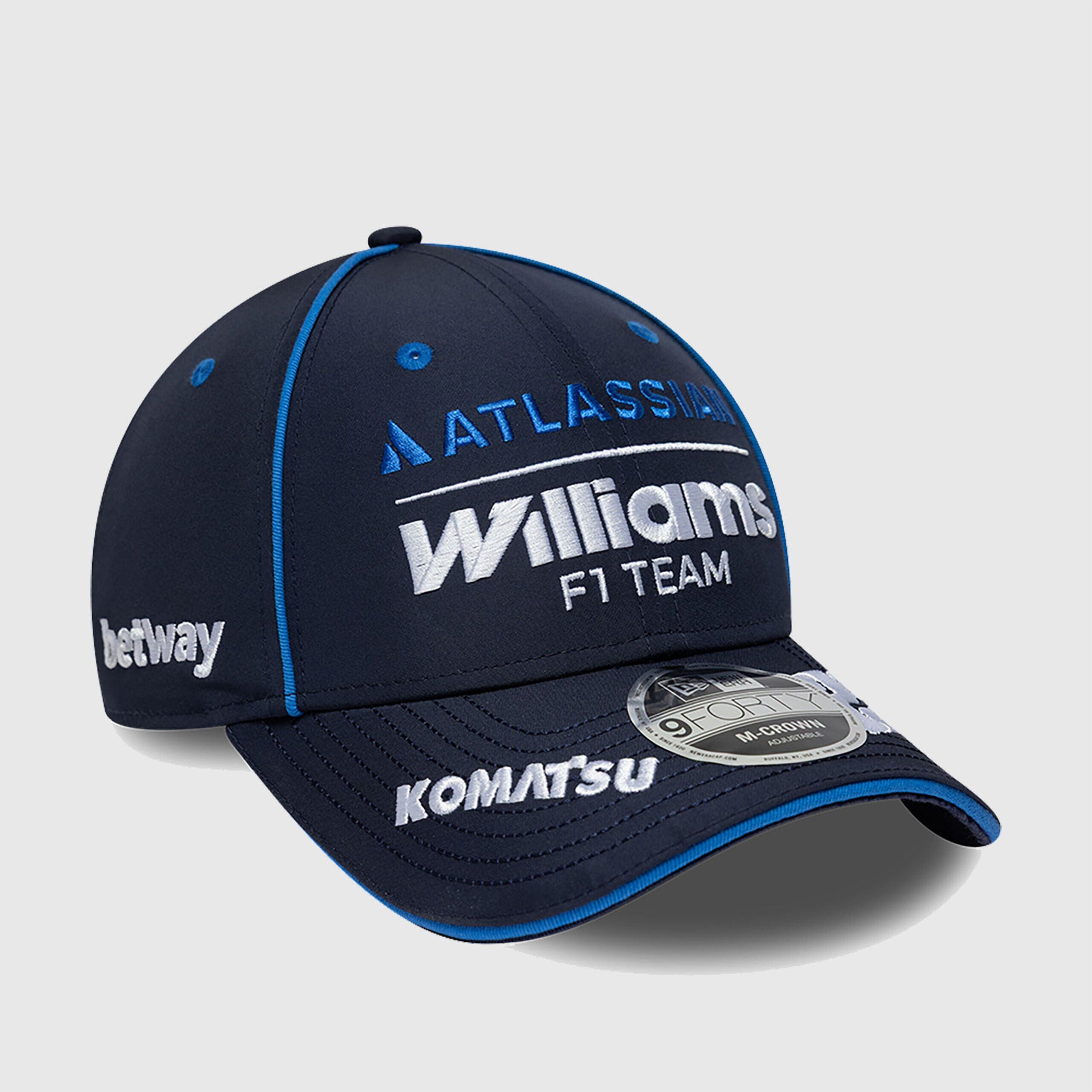 Williams Racing F1 2026 Alex Albon Team Hat - Navy Hats Williams Racing 
