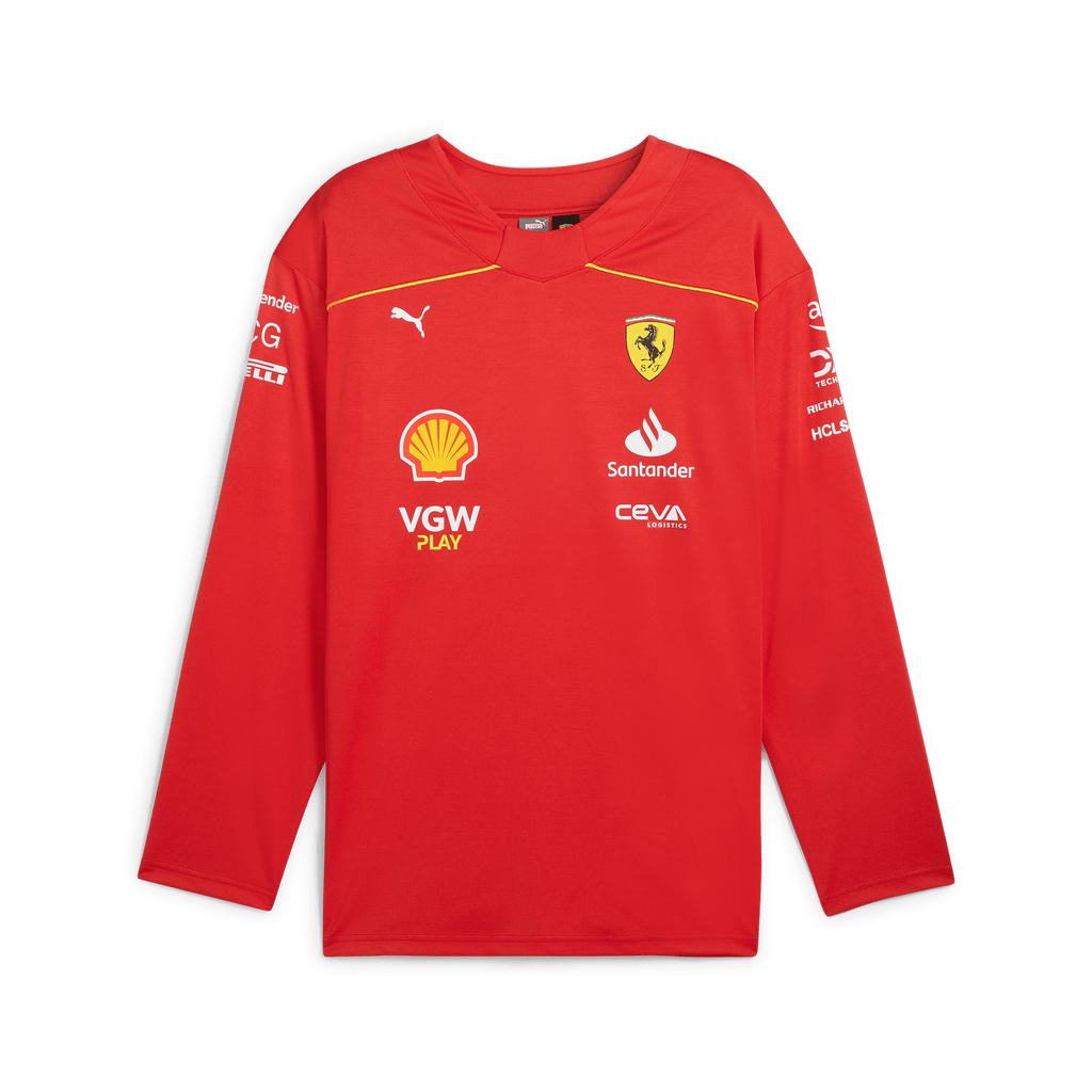 Scuderia Ferrari F1 Men's 2024 Team Hockey Jersey - Leclerc/Sainz Jersey Scuderia Ferrari 