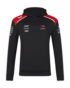 Haas Racing F1 2026 Team Pullover Hoodie - Black Hoodies Haas F1 Racing Team 
