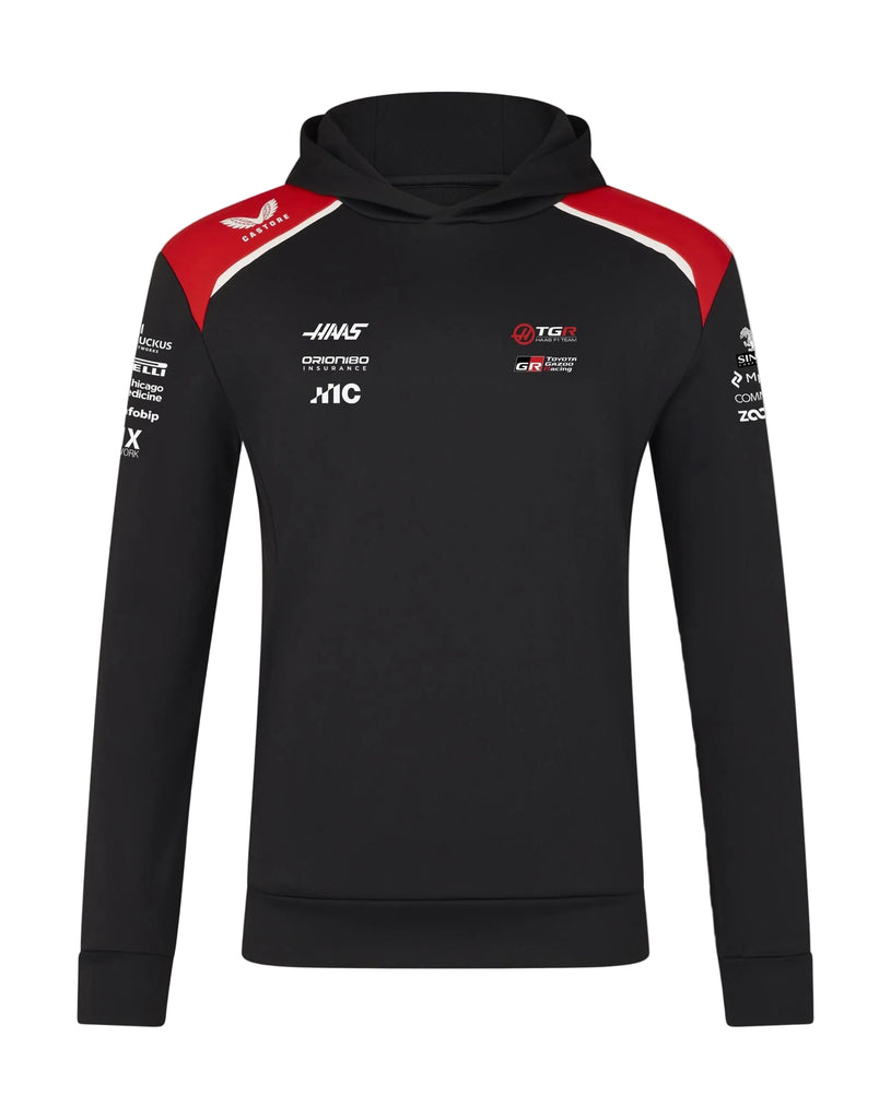 Haas Racing F1 2026 Team Pullover Hoodie - Black – CMC Motorsports®