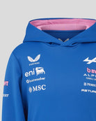 Alpine Racing F1 2026 Kids Team Hoodie - Youth Lapis Blue Hoodies Alpine 