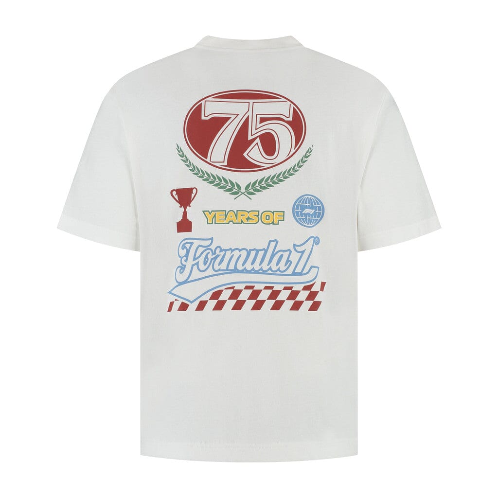 Formula 1 Tech Legacy Graphic T-Shirt - White/Black T-shirts Formula 1 