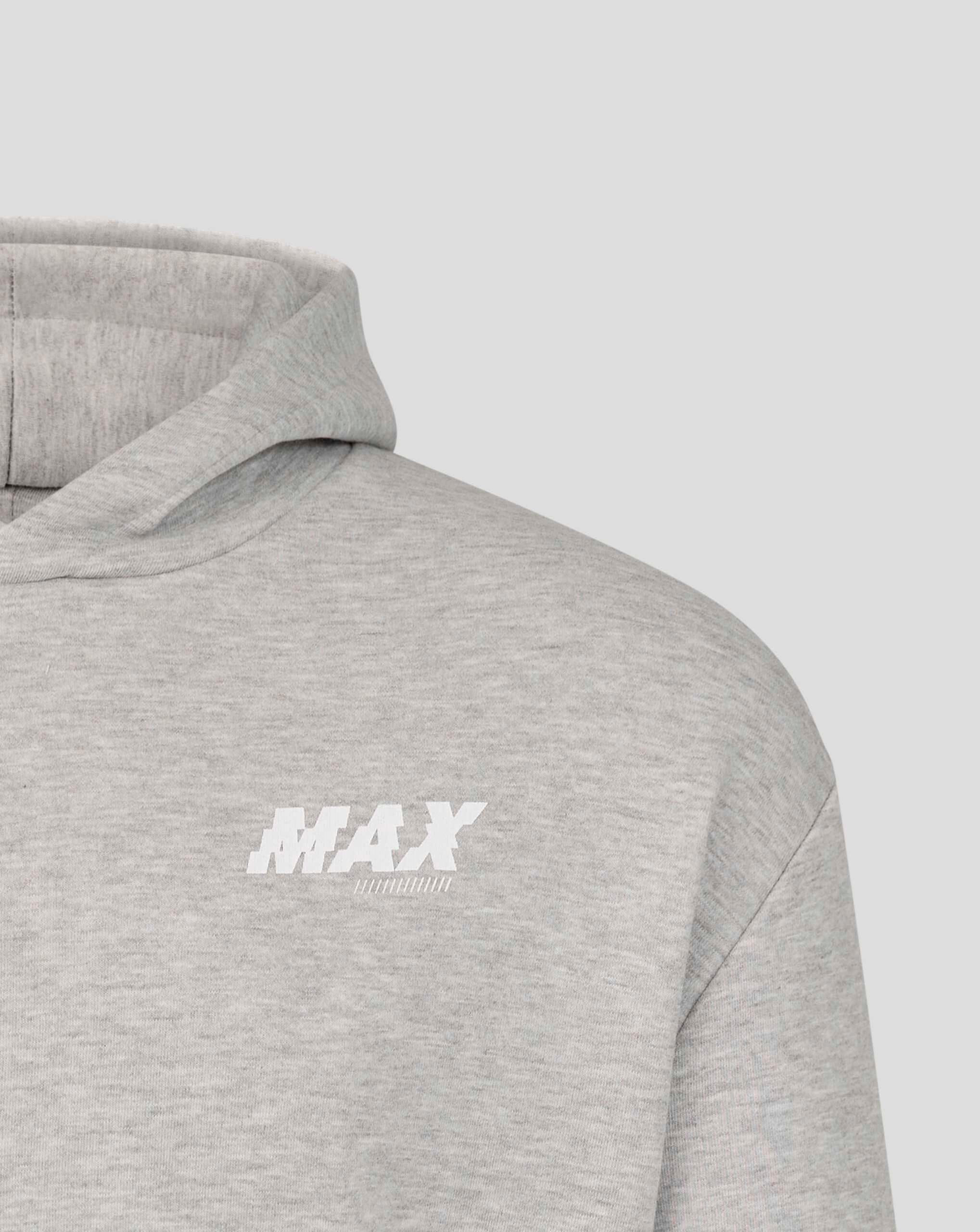 Red Bull Racing F1 Max Verstappen Sleeve Graphic Pullover Hoodie - Grey Hoodies Red Bull Racing 
