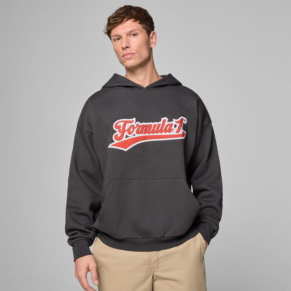 Formula 1 Tech Heritage Graphic Hoodie - Black/Red Hoodies Formula 1 