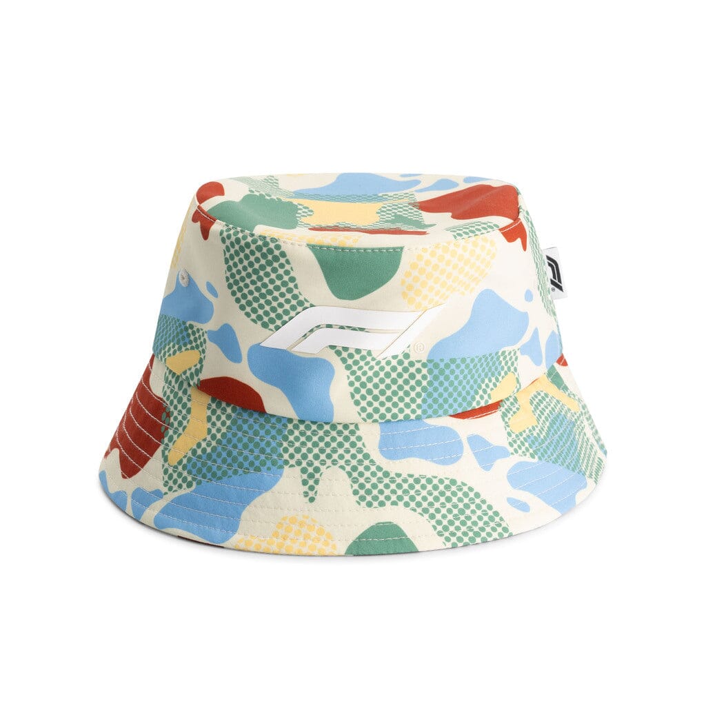 Formula 1 Tech Collection F1 Camo Bucket Hat - Cream Hats Formula 1 