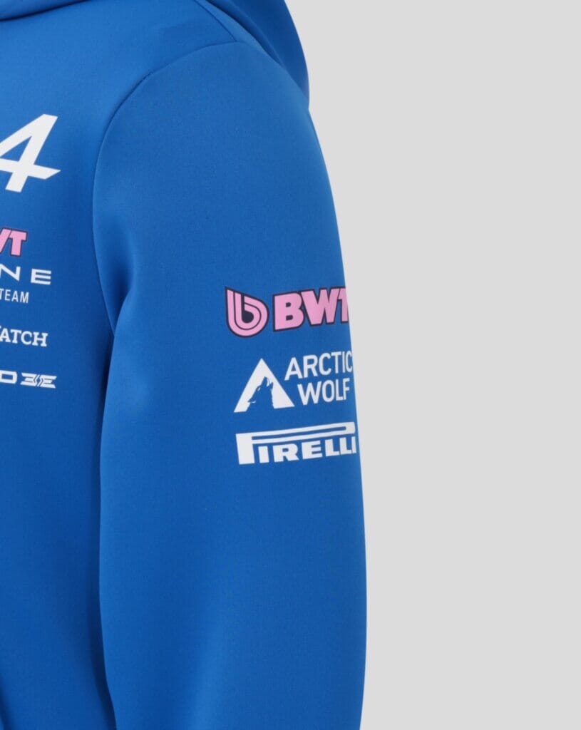 Alpine Racing F1 2026 Kids Team Hoodie - Youth Lapis Blue Hoodies Alpine 