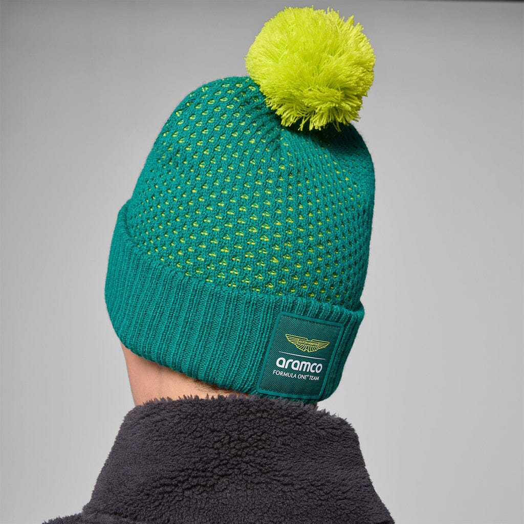 Aston Martin F1 2025 Team Beanie - Green Hats Aston Martin F1 