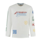 Formula 1 Tech Legacy Graphic Long Sleeve T-Shirt - White T-shirts Formula 1 