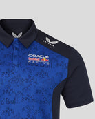 Red Bull Racing F1 Men's 2026 Isack Hadjar Team Polo Shirt- Blue Polos Red Bull Racing 