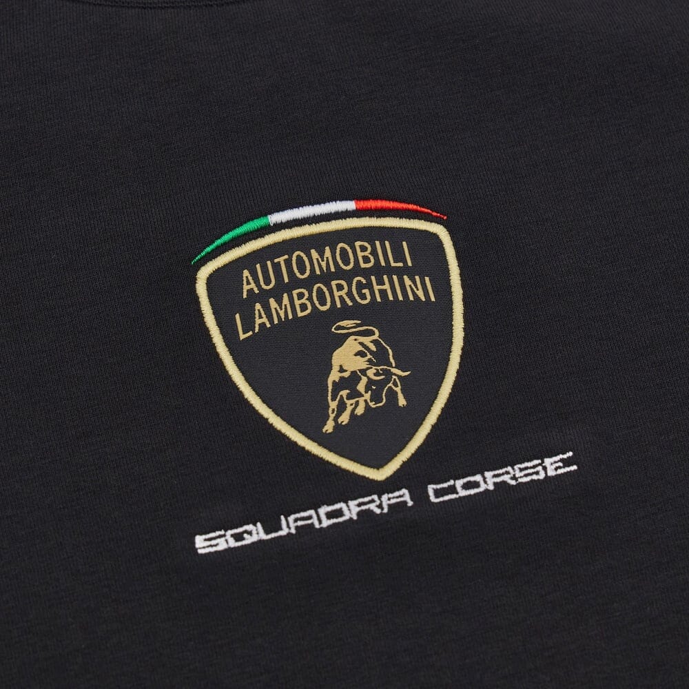 Automobili Lamborghini SC63 HyperCar Kids T-Shirt - Youth Black T-shirts Automobili Lamborghini 