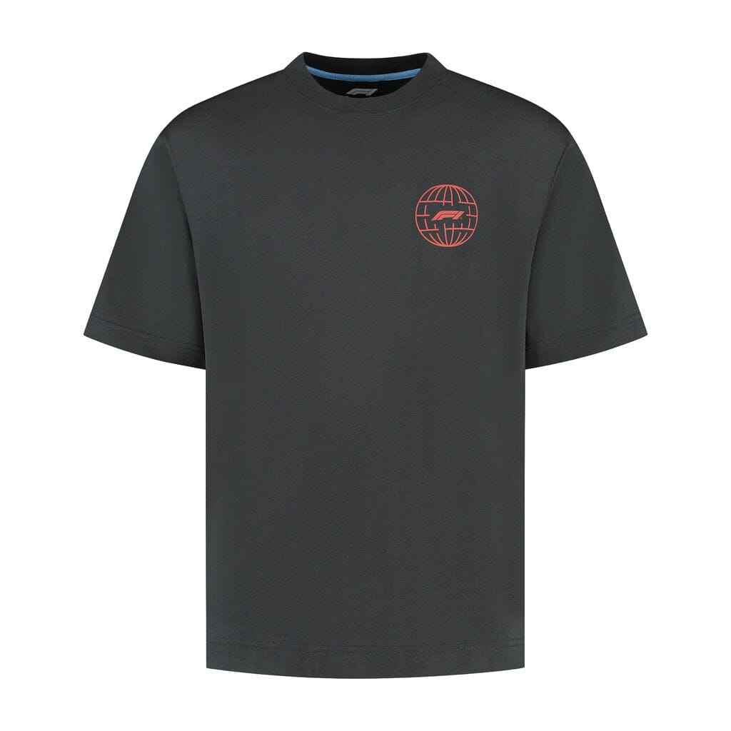 Formula 1 Tech Camo Graphic T-Shirt - Cream/Black T-shirts Formula 1 S Black 