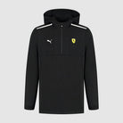 Scuderia Ferrari F1 1/4 Zip Hoodie -Dark Cherry/Puma Black Hoodies Scuderia Ferrari XS Black 