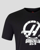 Haas Racing F1 X Godzilla Comic T-Shirt - Black T-shirts Haas F1 Racing Team 