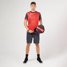 Ducati x Macron Men's Padel T-Shirt - Red/Black T-shirts Ducati 