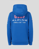 Alpine Racing F1 2026 Kids Team Hoodie - Youth Lapis Blue Hoodies Alpine 