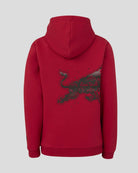 Red Bull Racing F1 Kid's Graphic Bull Hoodie - Youth Grey Marl/Chili Pepper Hoodies Red Bull Racing 