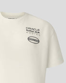 Red Bull Racing F1 Americana Varsity T-Shirt - Surf the Web/Off White T-Shirts Red Bull Racing 