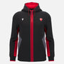 Ducati x Macron Men's Warmup Zip Up Hoodie - Black Hoodies Ducati 