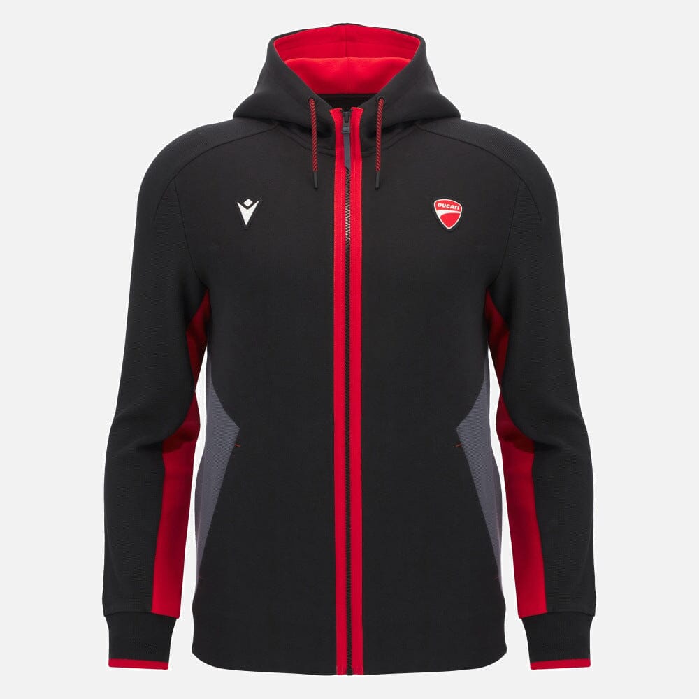 Ducati x Macron Men's Warmup Zip Up Hoodie - Black – CMC Motorsports®