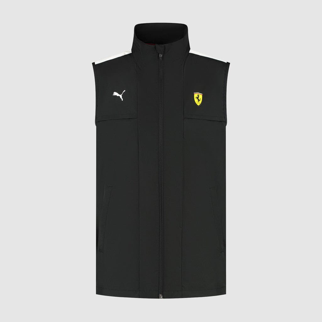 Scuderia Ferrari F1 Men's Vest -Dark Cherry/Puma Black Vest Scuderia Ferrari XS Black 