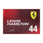 Scuderia Ferrari F1 Lewis Hamilton 60x90cm Flag - Dark Cherry Flag Scuderia Ferrari 