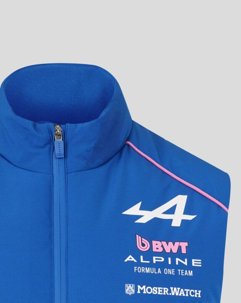 Alpine Racing F1 2026 Team Vest - Lapis Blue Vest Alpine 