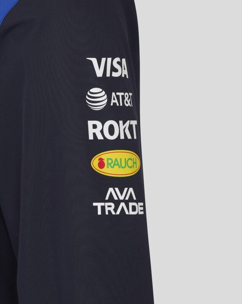 Red Bull Racing F1 2026 Team Rain Jacket - Blue/Navy – CMC