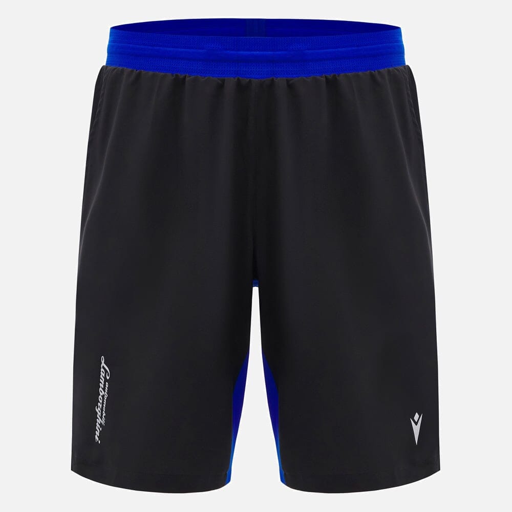 Automobili Lamborghini Men's Activewear Shorts - Black/Blue Shorts Automobili Lamborghini 