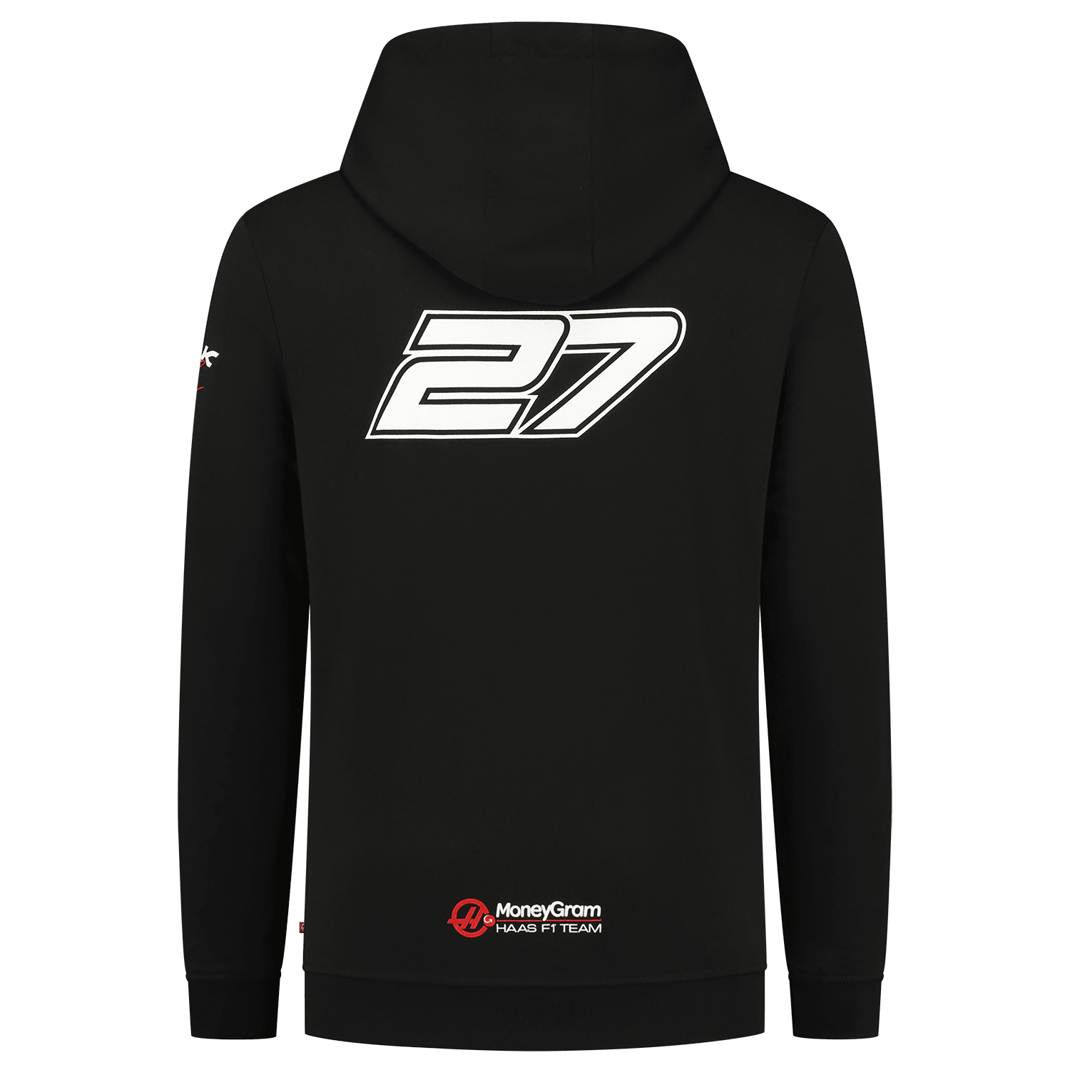 Haas Racing F1 Nico Hulkenberg 27 Hoodie Black CMC Motorsports