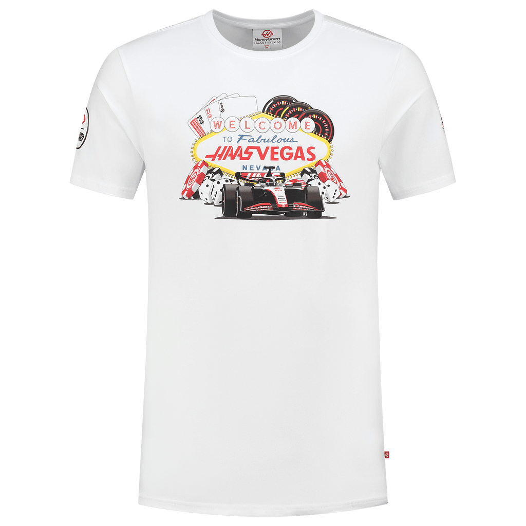 Haas Racing F1 Men's Special Edition Las Vegas GP T-Shirt T-shirts Haas F1 Racing Team 