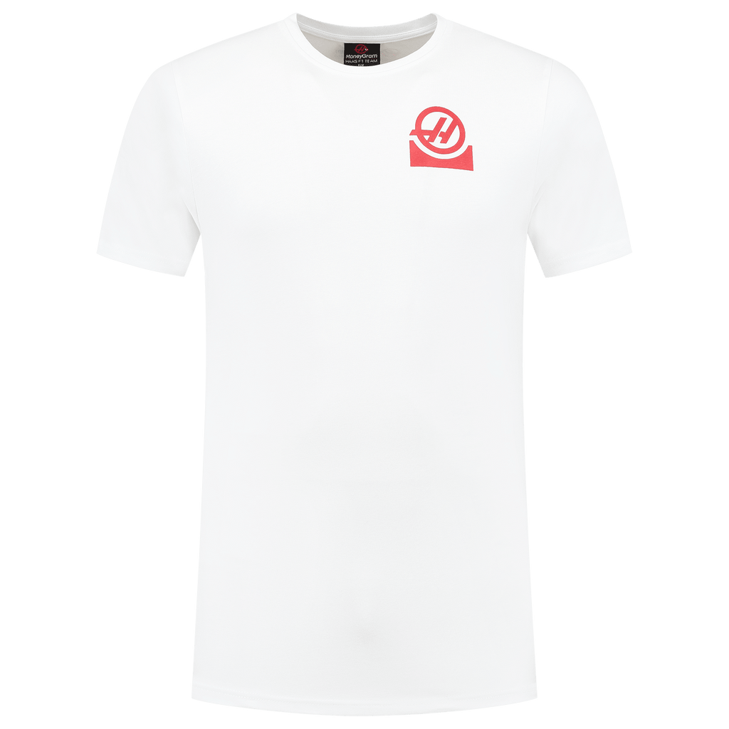 Haas Racing F1 Color Block T-Shirt - White T-shirts Haas F1 Racing Team 