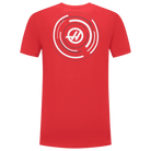 Haas Racing F1 Dynamic Roundel Essentials T-Shirt - Red T-shirts Haas F1 Racing Team 