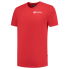 Haas Racing F1 Dynamic Roundel Essentials T-Shirt - Red T-shirts Haas F1 Racing Team 