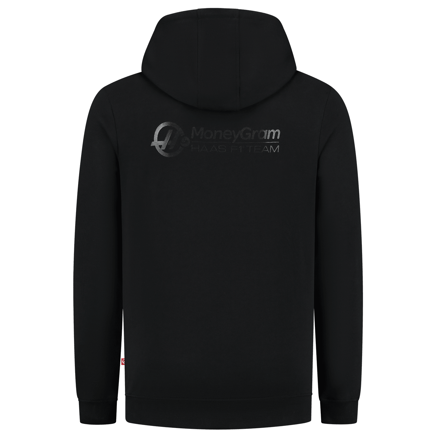 Haas Racing F1 Logo Blackout Hoodie - Black Hoodies Haas F1 Racing Team 